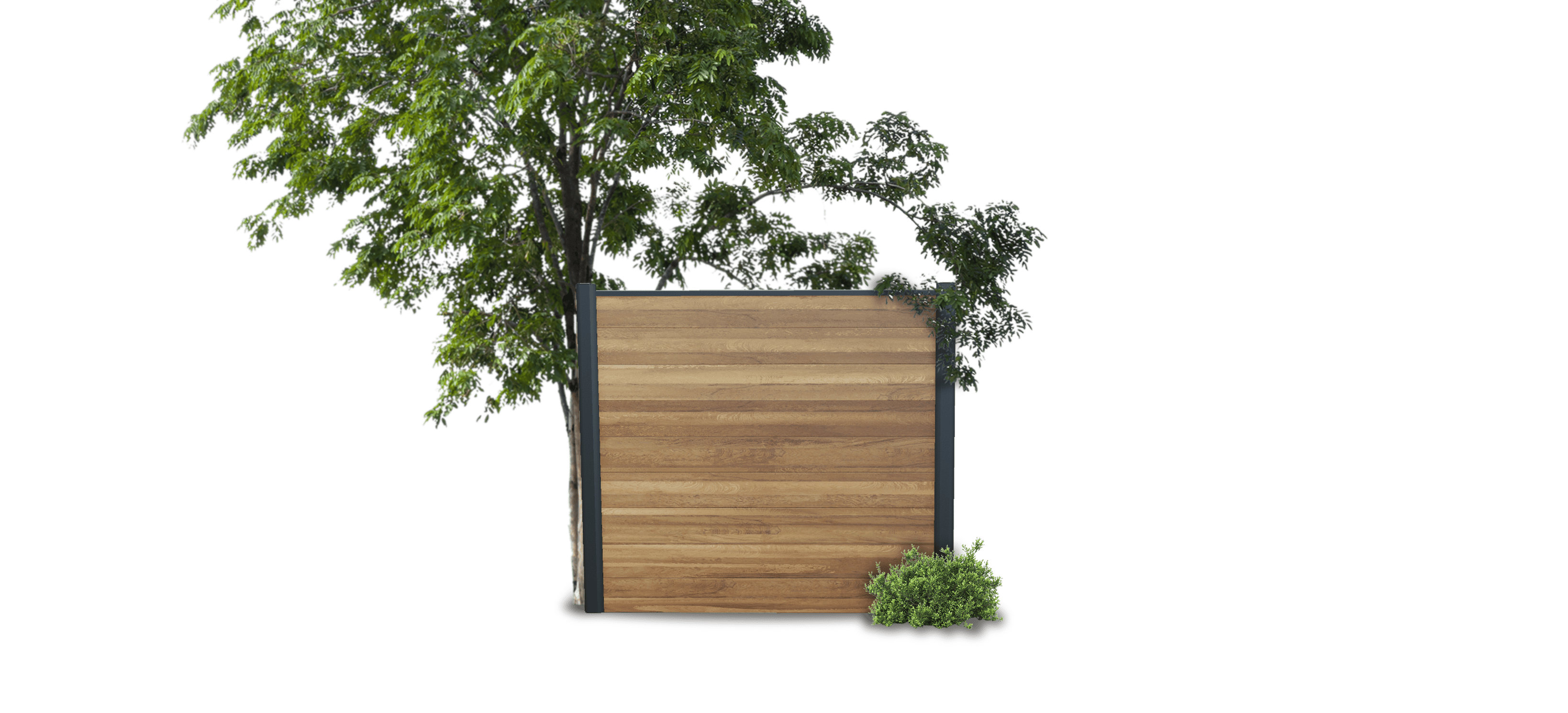 Clôture composite Teck Tech·Sture®